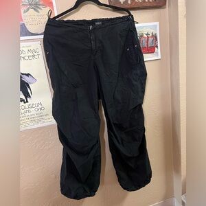 black iets frans ballon cargo pants